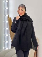 شال پلیسه ساده کد 4511 - تصویر 19
