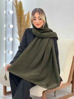 شال پلیسه ساده کد 4511 - تصویر 4