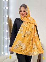 شال طرح شکوفه کد 4457 - تصویر 11