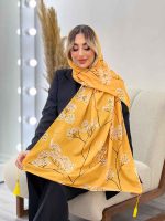 شال طرح شکوفه کد 4457 - تصویر 23