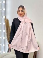 شال طرح شکوفه کد 4457 - تصویر 9