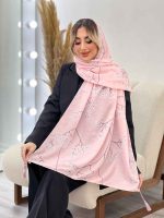 شال طرح شکوفه کد 4457 - تصویر 2