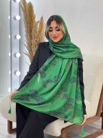 شال طرح شکوفه کد 4457 - تصویر 14