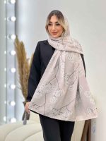 شال طرح شکوفه کد 4457 - تصویر 15