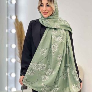 شال طرح شکوفه کد 4457