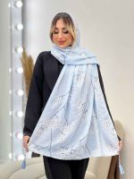 شال طرح شکوفه کد 4457 - تصویر 27