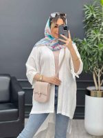 مانتو کراش پانچ جلو باز کد 4657 - تصویر 5