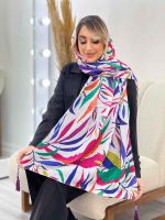 شال طرح برگ سوزنی کد 4456 - تصویر 27