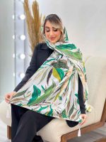 شال طرح برگ سوزنی کد 4456 - تصویر 26