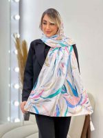 شال طرح برگ سوزنی کد 4456 - تصویر 12