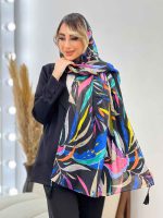 شال طرح برگ سوزنی کد 4456 - تصویر 23