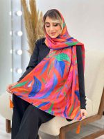 شال طرح برگ سوزنی کد 4456 - تصویر 22
