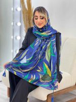 شال طرح برگ سوزنی کد 4456 - تصویر 6