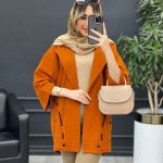مانتو لینن بند نما جیب دکمه کد 4448