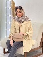 مانتو شومیزی طرح چروک کد 4567 - تصویر 15