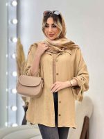 مانتو شومیزی طرح چروک کد 4567 - تصویر 9