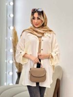 مانتو شومیزی طرح چروک کد 4567 - تصویر 13