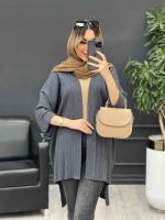 مانتو کراش پانچ جلو باز کد 4657 - تصویر 3