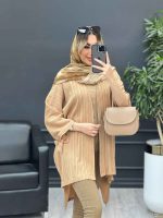 مانتو کراش پانچ جلو باز کد 4657 - تصویر 12