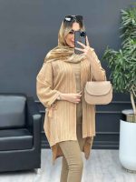 مانتو کراش پانچ جلو باز کد 4657 - تصویر 14