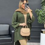 مانتو کراش پانچ جلو باز کد 4657