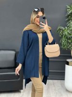 مانتو کراش پانچ جلو باز کد 4657 - تصویر 11