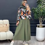 ست کوک دوزی طرح دار کد 4655