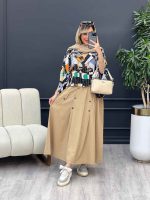 ست کوک دوزی طرح دار کد 4655 - تصویر 7