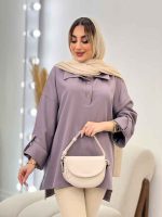 مانتو جلو بسته آستین پاگن کد 4569 - تصویر 21