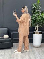 ست مانتو و شلوار دو جیب نما کد 4505 - تصویر 7