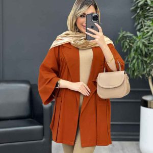 مانتو لینن جیب پاگن کد 4678