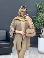 مانتو لینن جیب پاگن کد 4678 - تصویر 17