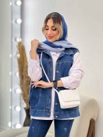 جین دو تکه جیب پاگن کد 4681 - تصویر 7