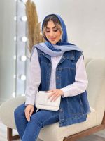 جین دو تکه جیب پاگن کد 4681 - تصویر 2