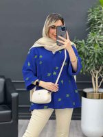 مانتو تک جیب طرح کاکتوس کد 4684 - تصویر 15
