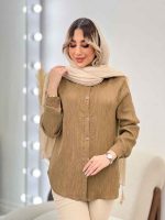 شومیز پایین هلال کد 4683 - تصویر 11