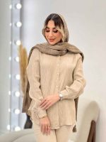 شومیز پایین هلال کد 4683 - تصویر 8