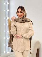 شومیز پایین هلال کد 4683 - تصویر 5