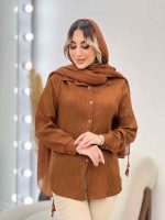 شومیز پایین هلال کد 4683 - تصویر 2