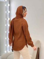 شومیز پایین هلال کد 4683 - تصویر 13