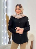 شومیز پایین هلال کد 4683 - تصویر 7
