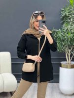 شومیز لینن پشت پاگن کد 4701 - تصویر 16