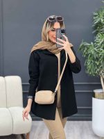 شومیز لینن پشت پاگن کد 4701 - تصویر 4