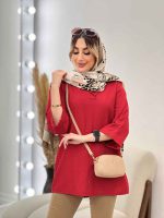 مانتو جلو بسته یقه دار کد 4692 - تصویر 19