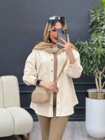 مانتو دو جیب دیانا کد 4710 - تصویر 18
