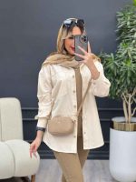 مانتو دو جیب دیانا کد 4710 - تصویر 5