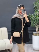 مانتو دو جیب دیانا کد 4710 - تصویر 12
