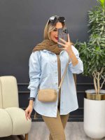 مانتو دو جیب دیانا کد 4710 - تصویر 11