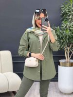 مانتو دو جیب دیانا کد 4710 - تصویر 6