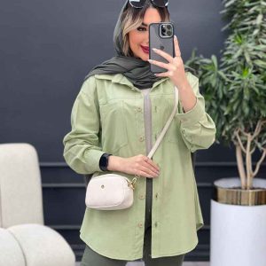 مانتو دو جیب دیانا کد 4710